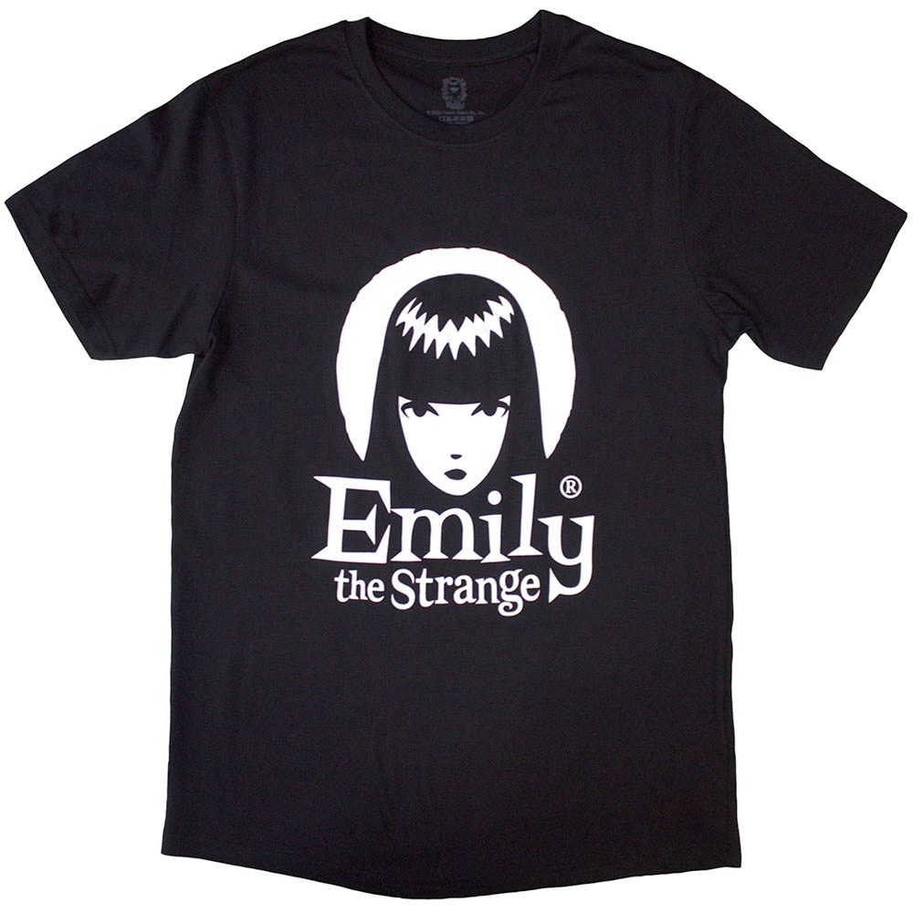 Emily The Strange - Halo Logo Tshirt Homme - Noir